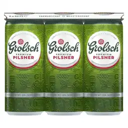 Albert Heijn Grolsch Premium pilsner bier 6-pack aanbieding