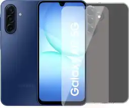 Coolblue Samsung Galaxy A17 128GB Blauw 5G + Accessoirepakket aanbieding