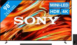 Coolblue Sony Bravia 7 II True RGB 98 (2026) + Sony Bravia Theatre Bar 7+S aanbieding