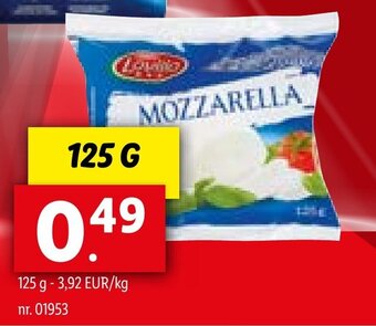 Lidl Mozzarella aanbieding