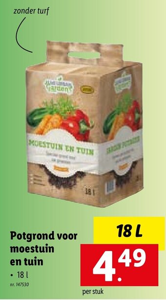 Potgrond voor moestuin en tuin