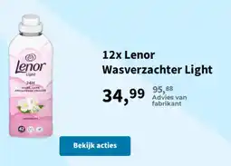 Plein.nl Lenor wasverzachter light aanbieding
