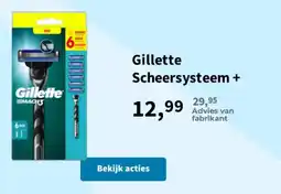 Plein.nl Gillette scheersysteem + aanbieding
