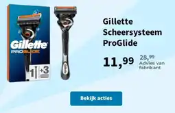 Plein.nl Gillette scheersysteem proglide aanbieding