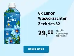 Plein.nl Lenor Wasverzachter Zeebries aanbieding