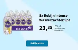 Plein.nl Robijn intense wasverzachter spa aanbieding