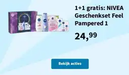 Plein.nl Nivea geschenkset feel pampered 1 aanbieding