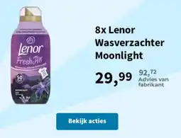 Plein.nl 8x Lenor Wasverzachter Moonlight aanbieding