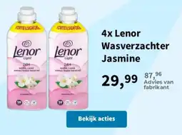 Plein.nl Lenor wasverzachter jasmine aanbieding