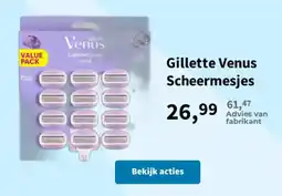 Plein.nl Gillette Venus scheermesjes aanbieding