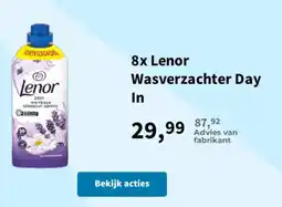 Plein.nl 8x Lenor Wasverzachter Day aanbieding