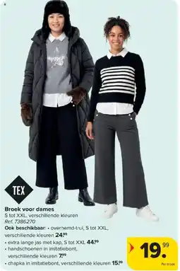Carrefour Broek voor dames aanbieding
