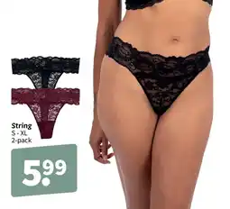 Wibra String aanbieding