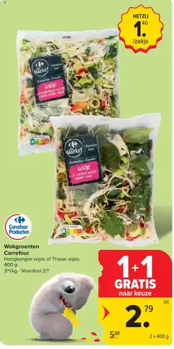 Carrefour Market Wokgroenten Carrefour aanbieding
