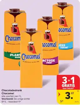 Carrefour Chocoladedrank Chocomel aanbieding