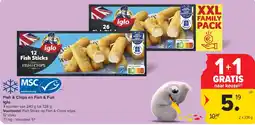 Carrefour Fish & Chips en Fish & Fun aanbieding