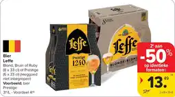 Carrefour Bier Leffe aanbieding
