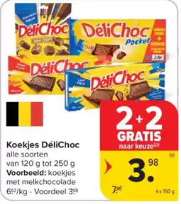 Carrefour Koekjes DéliChoc aanbieding