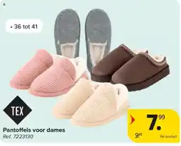 Carrefour Pantoffels voor dames aanbieding