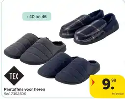 Carrefour Pantoffels voor heren aanbieding