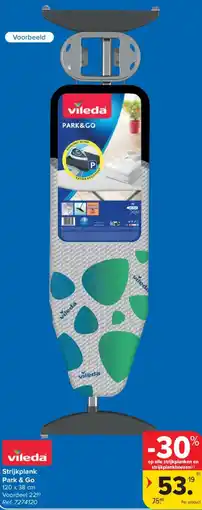 Carrefour Strijkplank Park & Go aanbieding