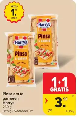 Carrefour Market Pinsa om te garneren Harrys aanbieding