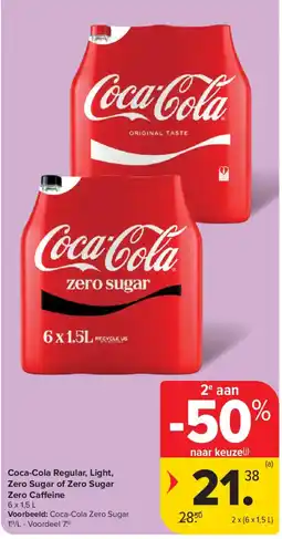 Carrefour Market Coca-Cola aanbieding