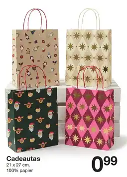 Zeeman Cadeautas aanbieding