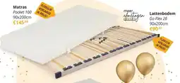 YGO Matras Pocket 100 aanbieding