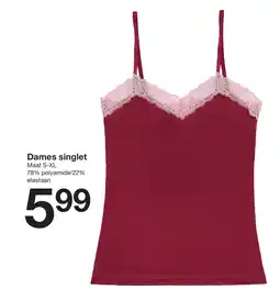Zeeman Dames singlet aanbieding