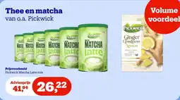 Bol.com Thee en matcha van o.a. Pickwick aanbieding
