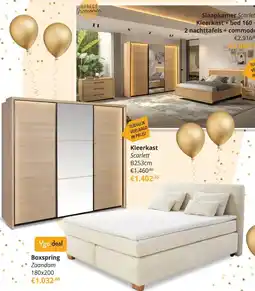 YGO Kleerkast Scarlett aanbieding