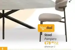 YGO Stoel Pampero aanbieding