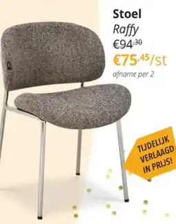 YGO Stoel Raffy aanbieding