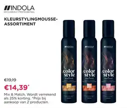 Pro-Duo kleurstylingmousse-assortiment aanbieding