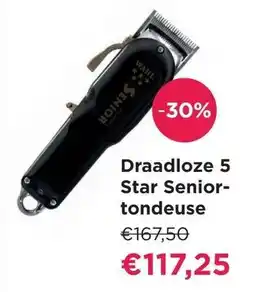 Pro-Duo Draadloze 5 Star Senior-tondeuse aanbieding