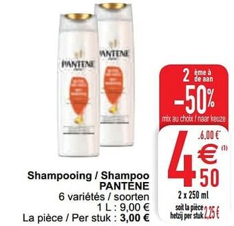 Cora Shampooing - shampoo pantene aanbieding