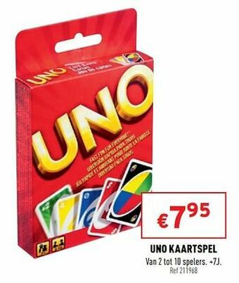 Trafic Uno kaartspel aanbieding