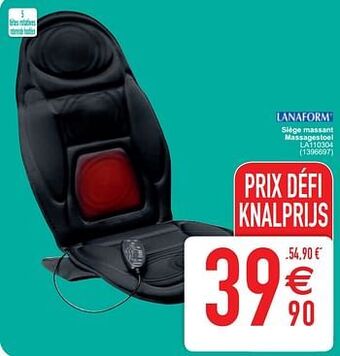Cora Lanaform siège massant massagestoel la110304 aanbieding