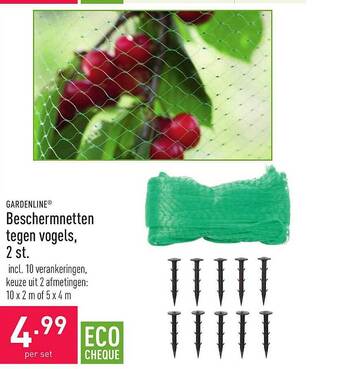 Gardenline Beschermnetten Tegen Vogels 2 St