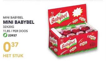 Bidfood Mini Babybel aanbieding