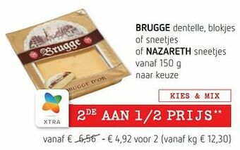 Brugge dentelle blokjes of sneetjes of nazareth sneetjes
