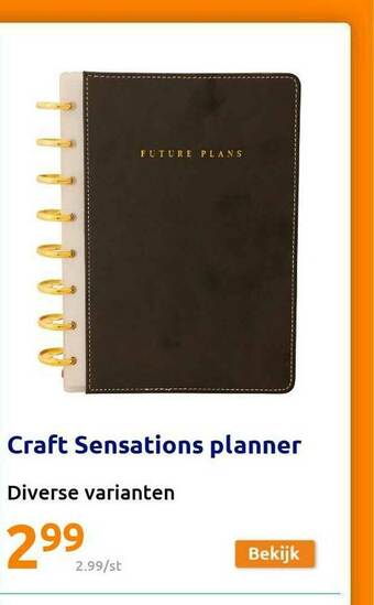 Action Craft Sensations Planner aanbieding