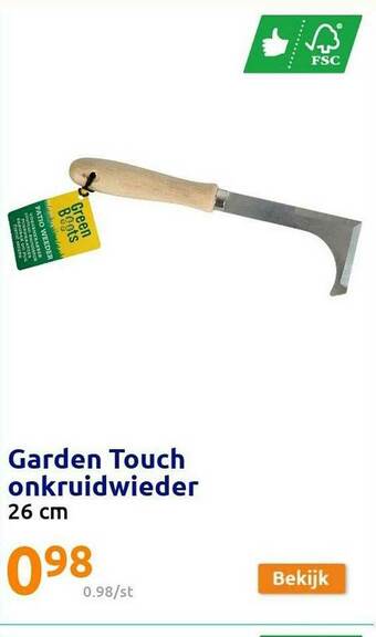 Action Garden Touch Onkruidwieder aanbieding