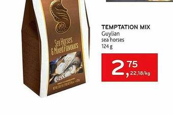Alvo Temptation Mix Guylian Sea Horses aanbieding
