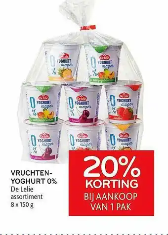 Alvo Vruchten Yoghurt aanbieding