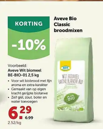 AVEVE Aveve Wit Biomeel aanbieding