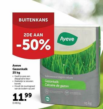 AVEVE Aveve Gazonkalk aanbieding