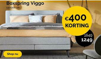 Beter Bed Boxspring Viggo aanbieding