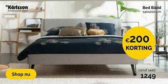Beter Bed Bed Bädd aanbieding